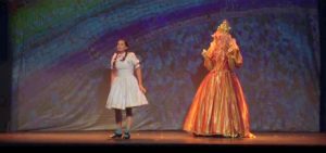 Momento de El Mago de Oz, el musical