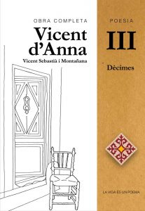 Portada Poesia Vicent d'Anna III: Dècimes